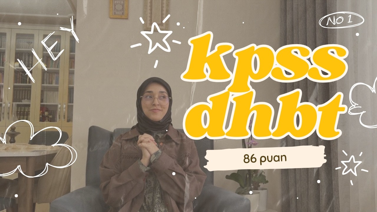 DHBT 2026 | 86/90 Puan Alma Yöntemlerim, Süreç ve Motivasyonum