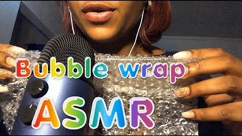 BUBBLE WRAP TWISTING AND POPPING - ANNIE ASMR