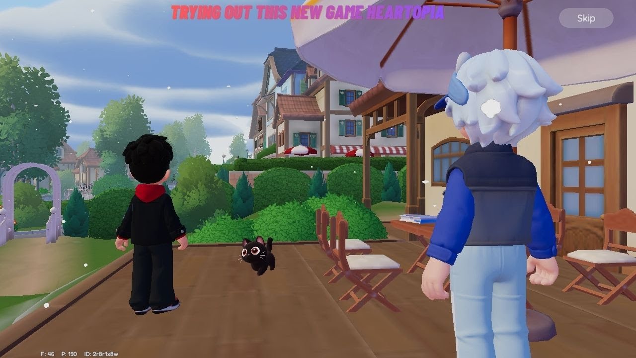 trying out this new game Heartopia