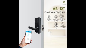 HomeKit - Cách xóa người dùng đã cài trên app TTLock cho Khoá vân tay 5 in 1 AB-12T