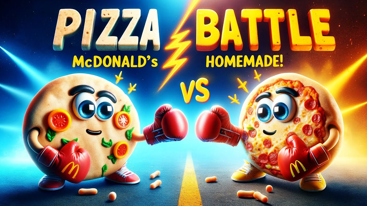 PIZZATASCHEN BATTLE: McDonald's vs. Ehrliches Essen - welche Version ist besser?
