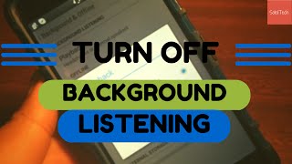 How to Turn Off Background Listening (YouTube Music Key) | SoleilTech