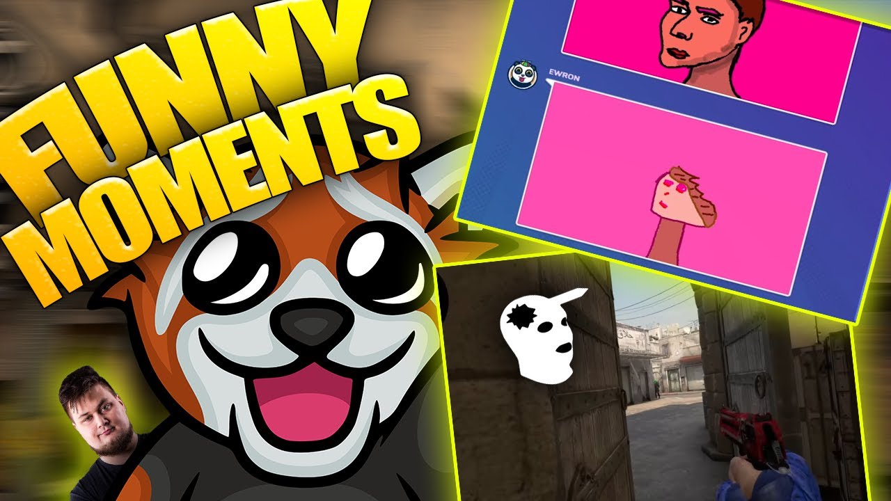 EWRON gra w CS:GO ze SNAXEM i INNOCENTEM oraz KALAMBURY z EKIPĄ (FUNNY MOMENTS #44)