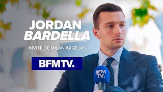 Jordan Bardella Sur Bfmtv : « Nous Mettrons En Place Une Politique Dissuasive Dimmigration »