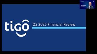 Millicom | Tigo – Q3 2025 results webcast