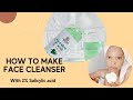 How To Make a Face Cleanser/Meciller Water.
