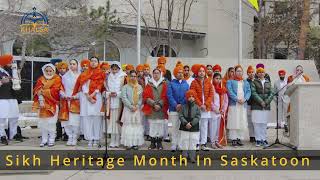 Celebrating Vaisakhi 2026: Raising the Sikh Flag in Saskatoon | Jugu Jug Jholde Nishan Rehnge