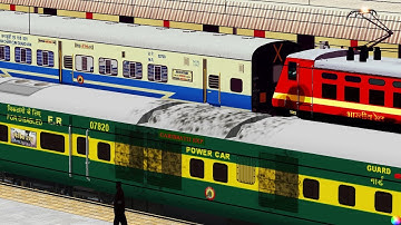 PATNA - HOWRAH Jan Shatabdi Express | Short Journey in INDIAN TRAIN SIMULATOR MSTS Open Rails