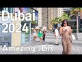Dubai 4k amazing jumeirah beach residence walking tour 