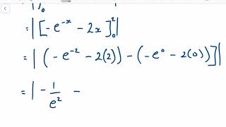 5C Integrating the exponential C4 Application problem 1