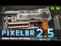 Pixel8r 25 showcase  make retro art easy