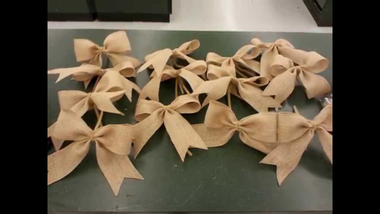 Impactful burlap bows. If making them isn't your thing there are beautiful  options to buy. Learn more and buy u…