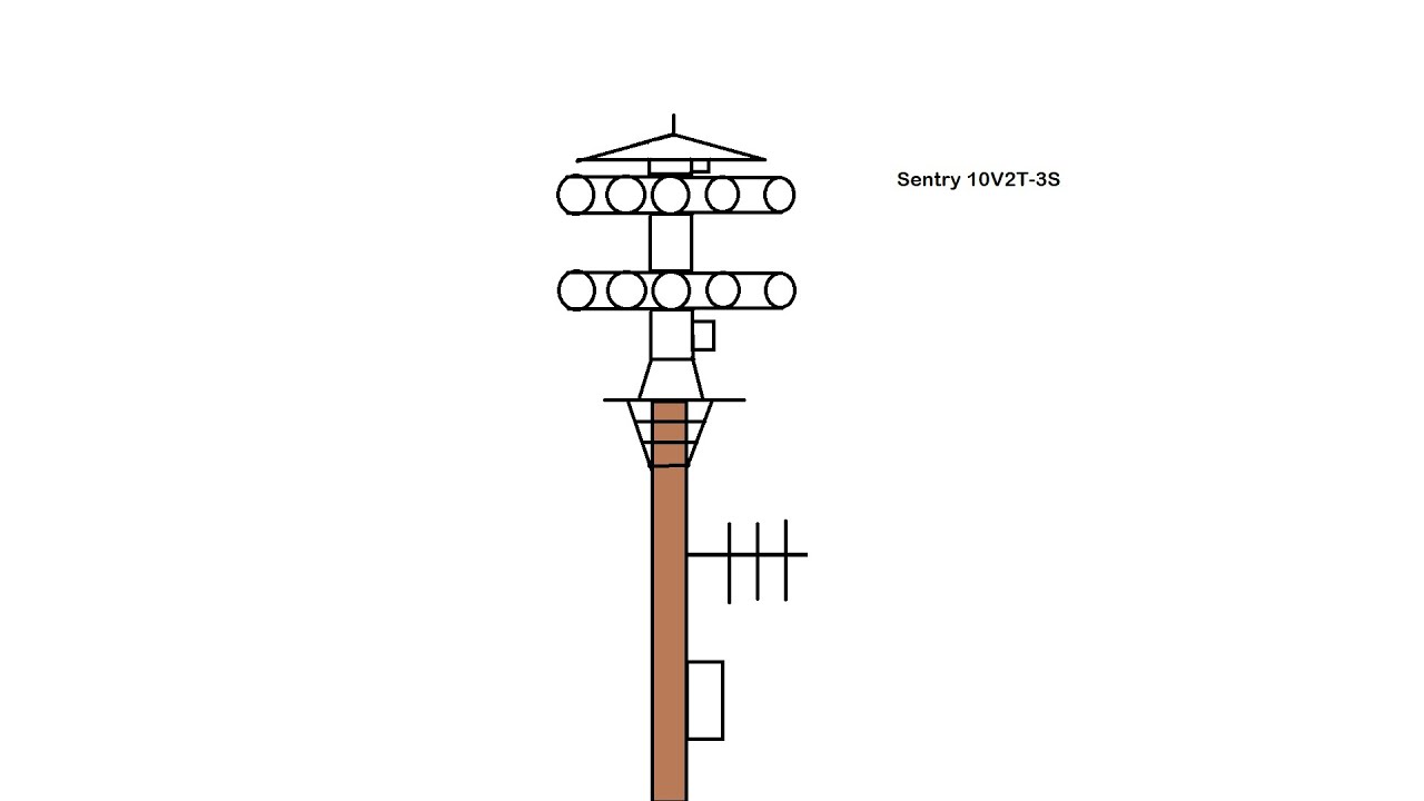 Sentry 10V2T-3S Hi-Lo Synth