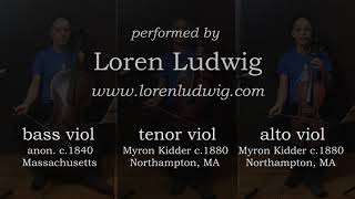 Holy Manna, Richard Moore 1825 Yankee Viol Consort