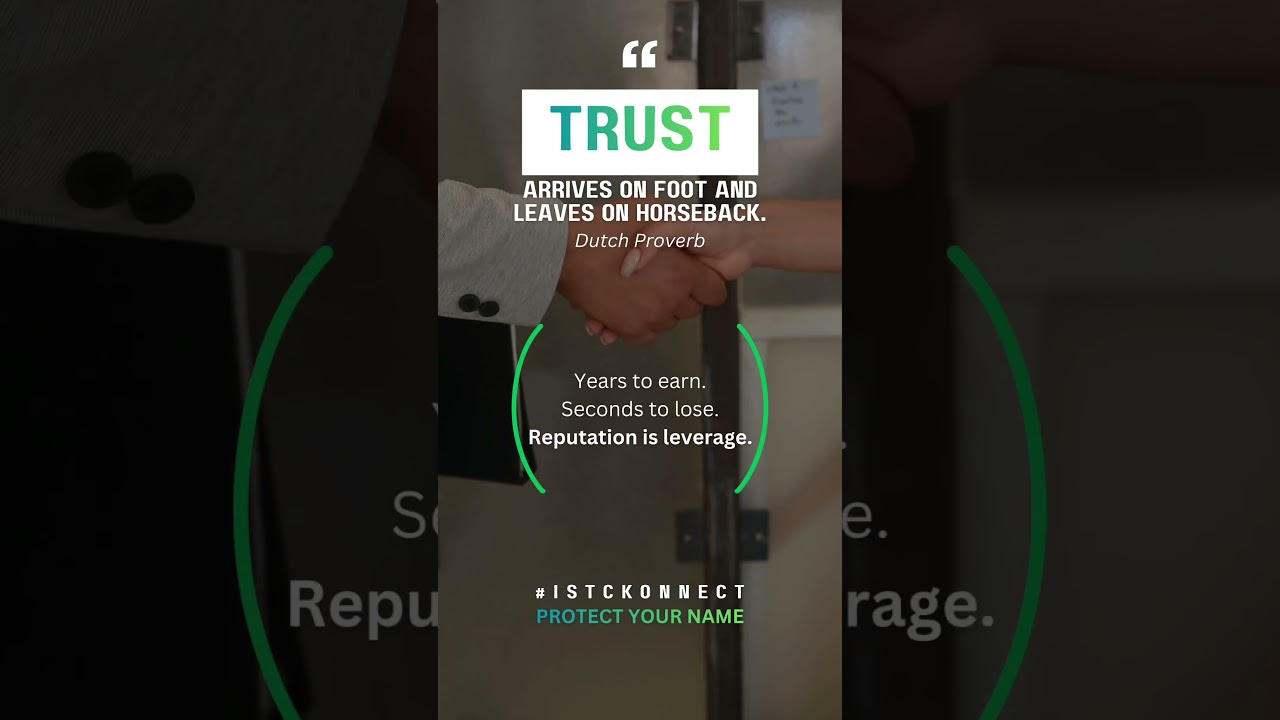 Trust Takes Years. You Can Lose It in Seconds.