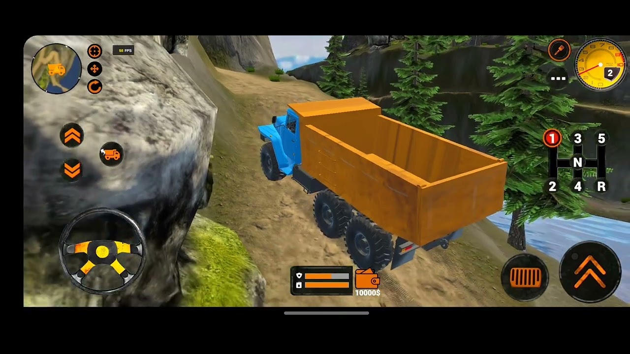 Backhoe Loader JCB Simulator Gameplay - Indian Vehicles Truck JCB Driving - Android Gameplay