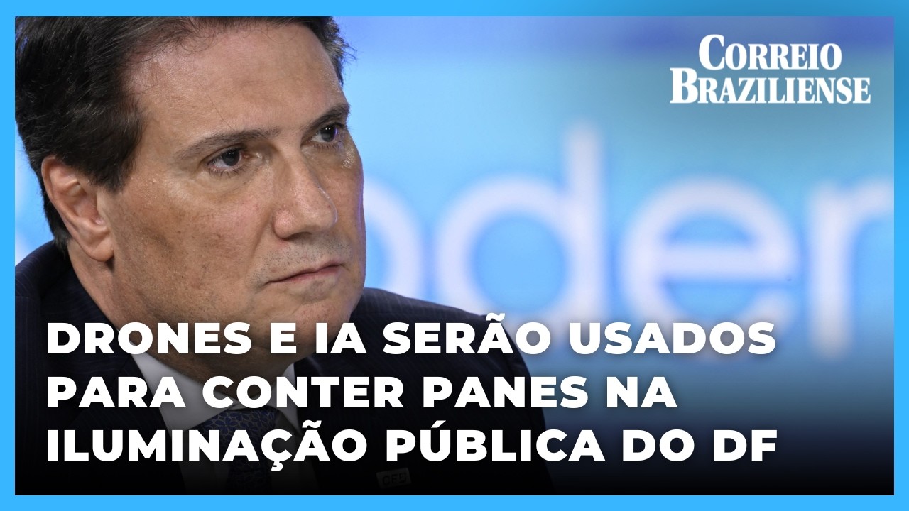 PRESIDENTE DA CEB DETALHA USO DE DRONES E IA PARA COMBATER APAGÕES NO DF - 