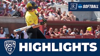 Oregon vs. No. 11 Arkansas | 2023 NCAA Softball Tournament Highlights | Fayetteville Regional Final