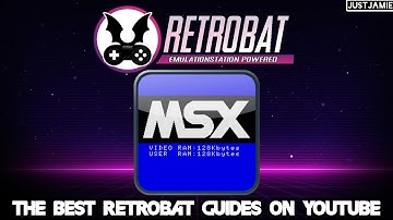 Retrobat ☆ MSX Emulation Setup Guide #retrobat #emulator #frontend