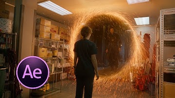 Doctor Strange Portal Animation in After Effects Tutorial
