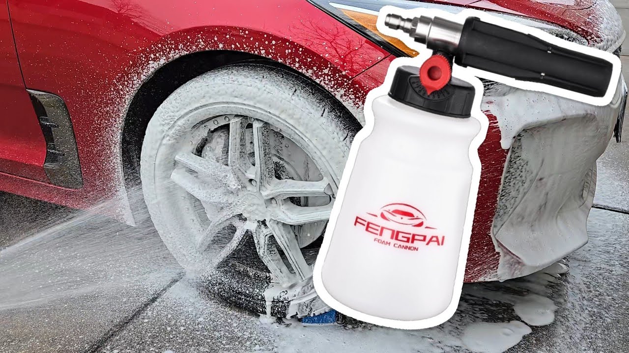 Cheapy Foam Cannon (Under $20) - YouTube