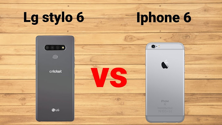 Lg stylo 4 vs iphone 6s