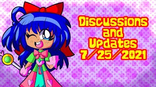 Discussions and some updates: 7/25/21
