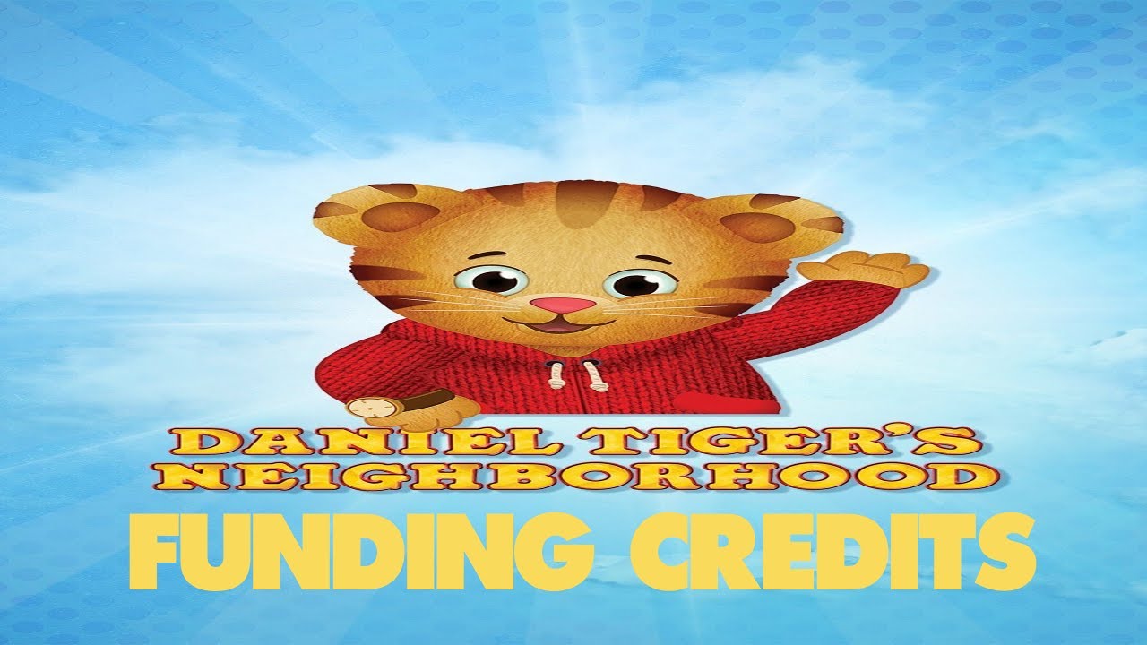 Daniel Tiger's Neighborhood Funding Credits compilation (2012-present) -  YouTube