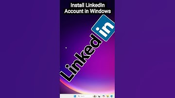 How to Install LinkedIn Account in Windows 11 PC or Laptop