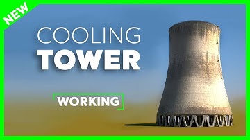 Working of Cooling Tower - Nuclear Power Plant