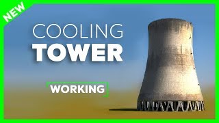 Working of Cooling Tower  Nuclear Power Plant