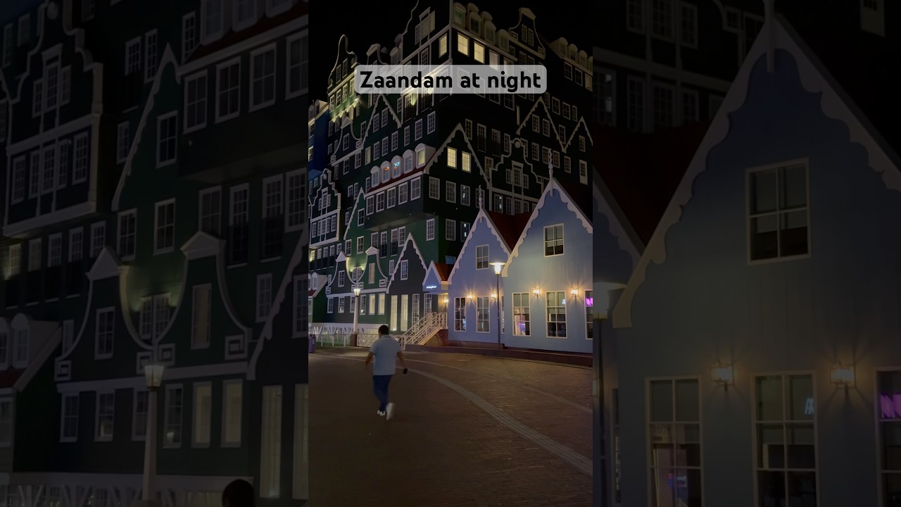 POV: Zaandam at night 