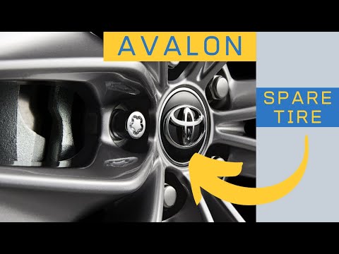 How to Toyota Avalon remove the spare tire?