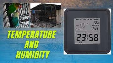 Temperature and Humidity | How to control shed humidity and temperature | Urdu/Hindi