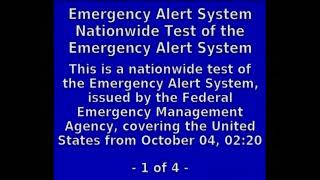 Mediacom Emergency Alert System - National Periodic Test (October 4, 2023) [Incomplete]