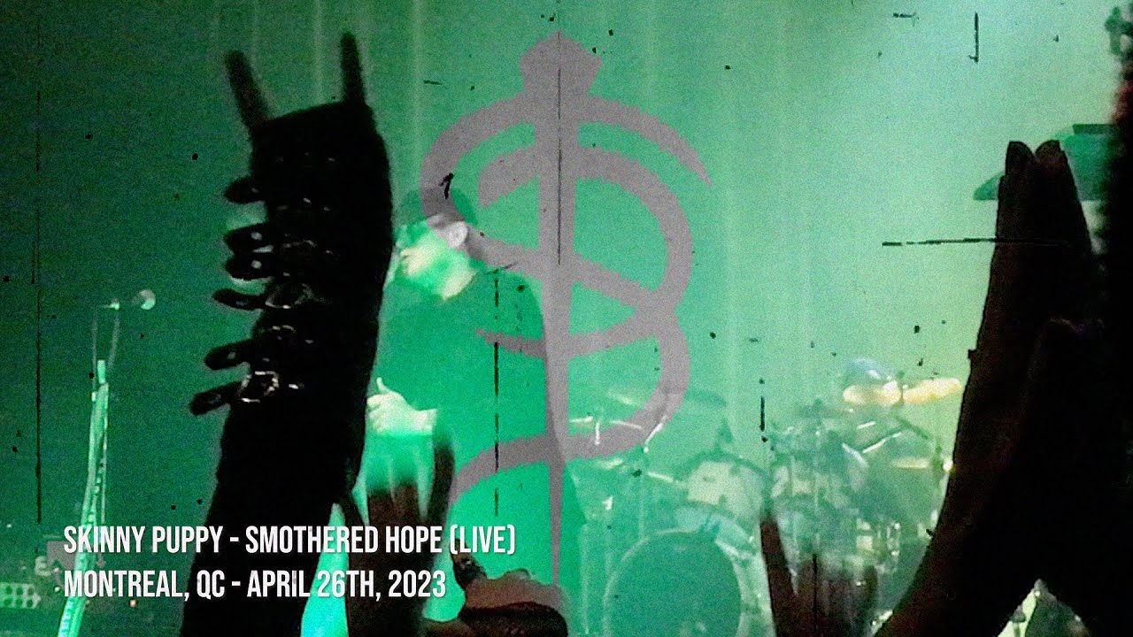 Skinny Puppy Smothered Hope live from current tour - Chaos Control  Digizine