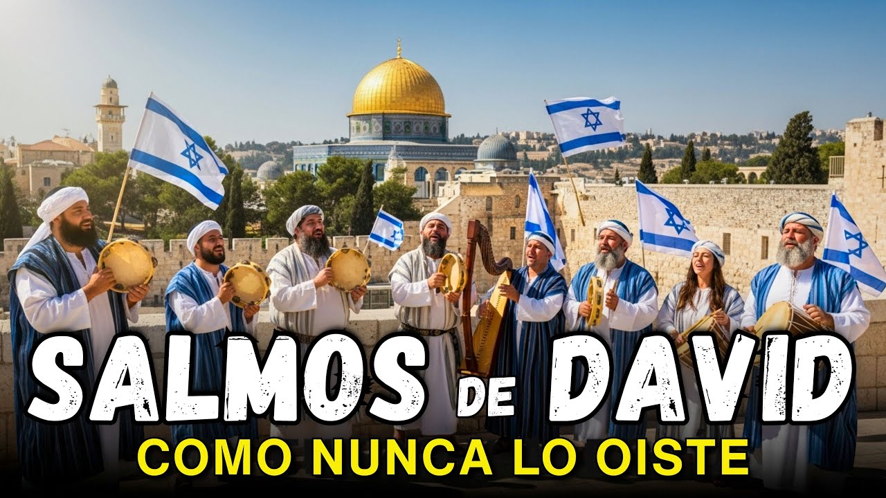 ISRAEL CANTA LOS SALMOS DE DAVID 📖 Adoración Hebrea Antigua con Poder Eterno - Música Melej Yisrael