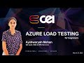 Azure Load Testing for beginners by Ayshwaryah Mohan