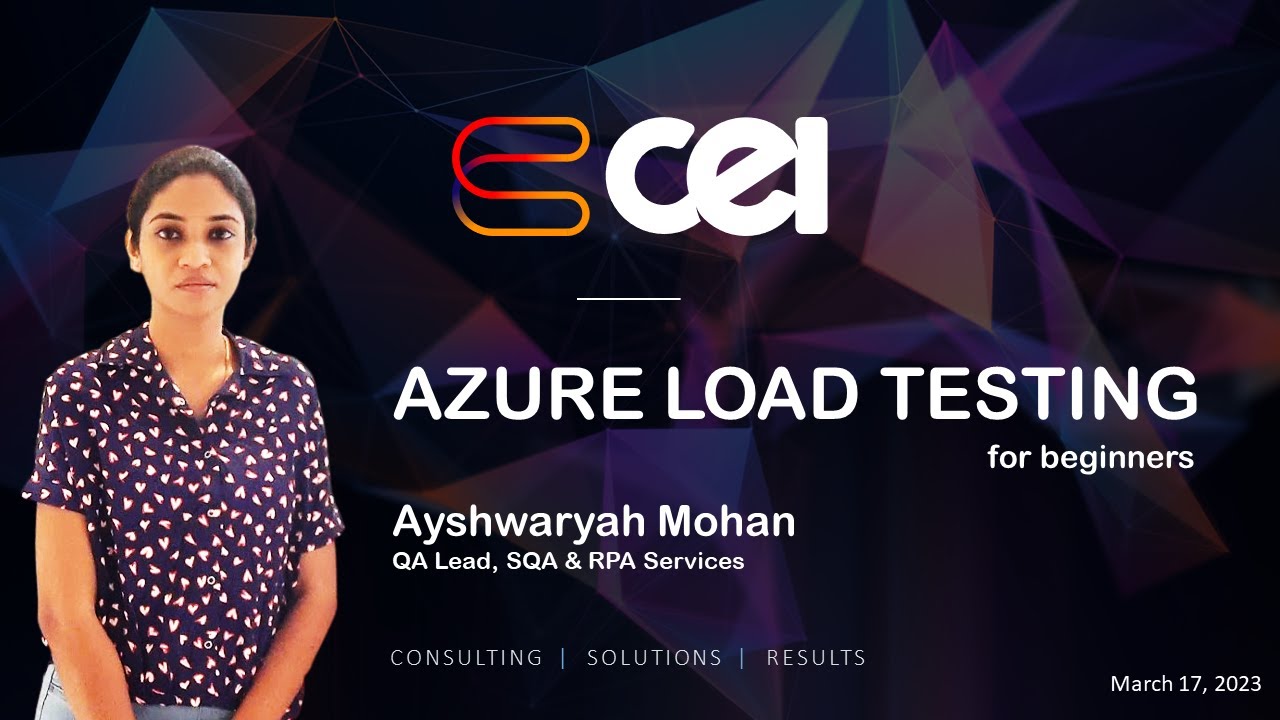 Azure Load Testing for beginners by Ayshwaryah Mohan - YouTube