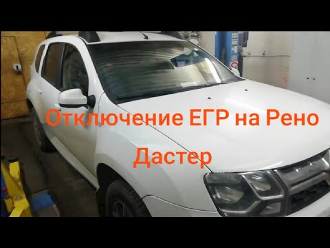 Удаление ЕГР/Сажевый фильтр. Рено Дастер 1,5л.109л. с. Дизель. Чип тюнинг.