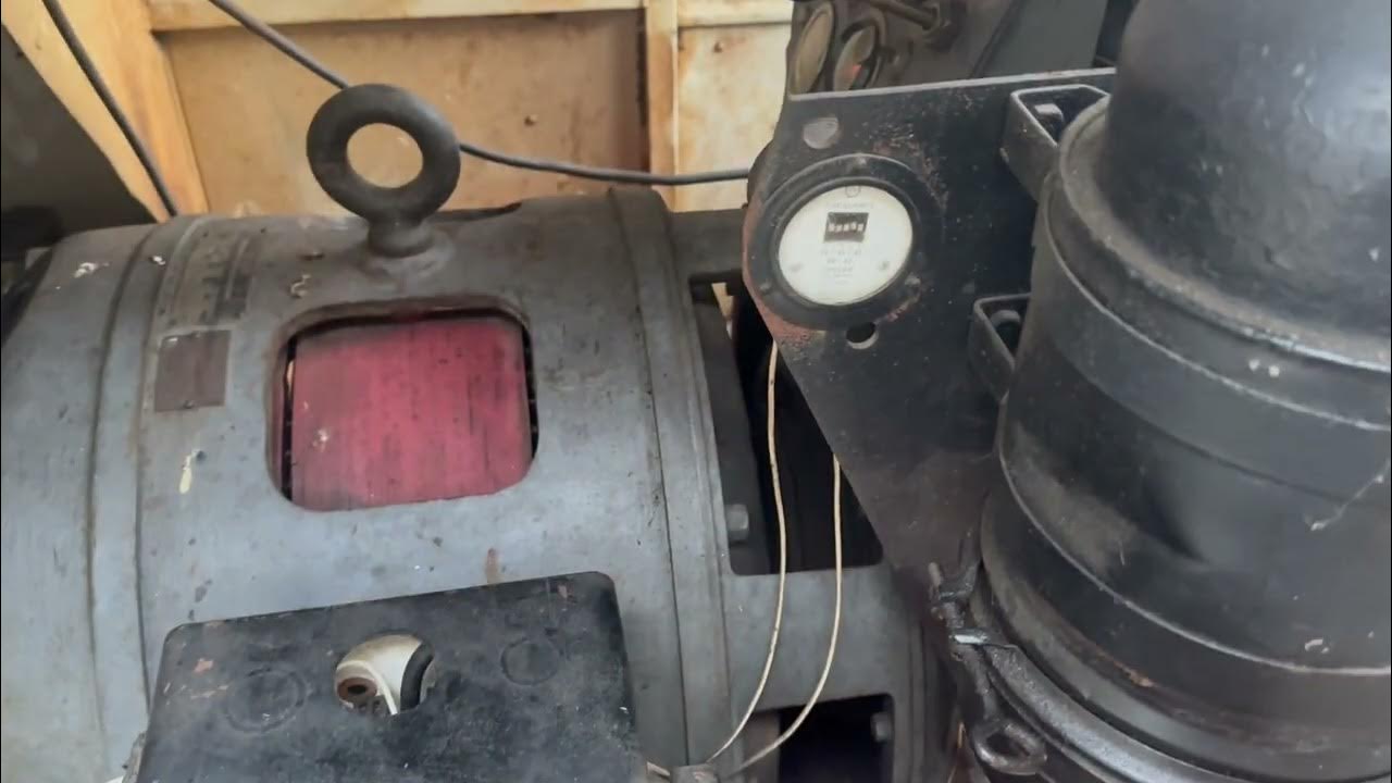 Run up from high idle to 1200 synch speed. - YouTube
