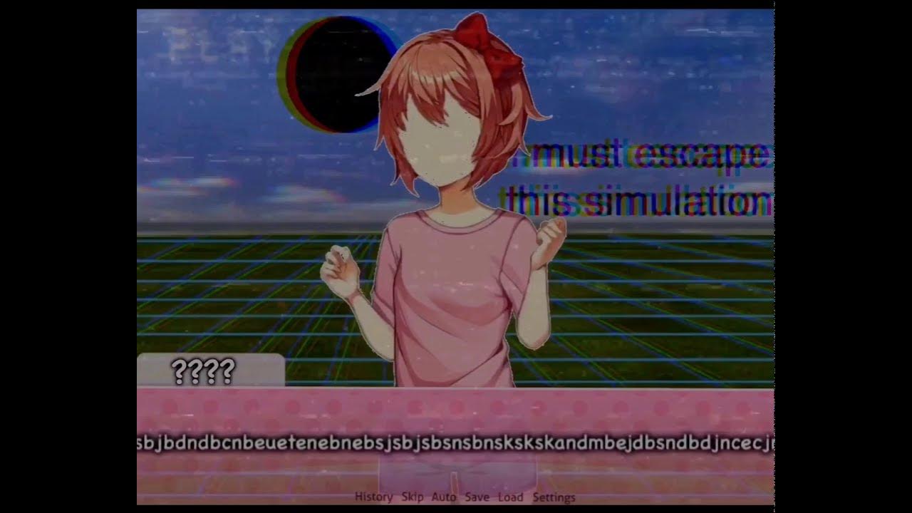 Ddlc Doki Doki Literature Club Weirdcoredreamcoreglitchcore Edit