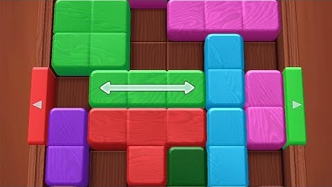 Wood Away Block Jam All Level 1-10 Game Walkthrough Solution