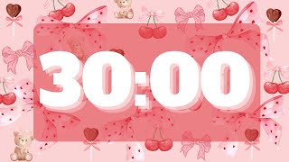 30 Minute Timer- Deep Focus for Relaxing, Studying and Working