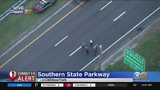 Chopper 2 Over Southern State Parkway Crash