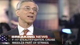 News coverage during the US invasion of Iraq , March 20 2003 part 5 - WNBC NBC4
