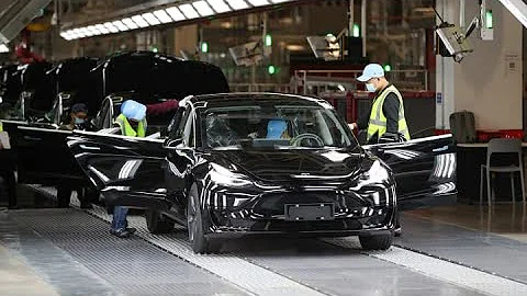 Here's a glimpse at Tesla's Model Y production line at Shanghai Gigafactory - DayDayNews