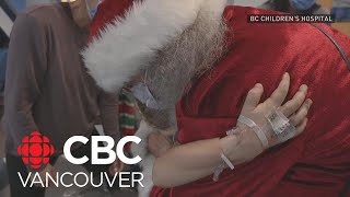 Santa Claus visits B.C. Children's hospital