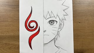 Naruto Uzumaki Drawing Tutorial – Clean Line Art   Shading (Beginner Friendly)