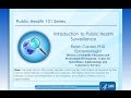 Introduction to public health surveillance